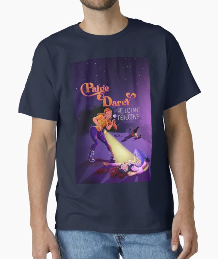 Paige Darcy T-Shirt - Navy Blue