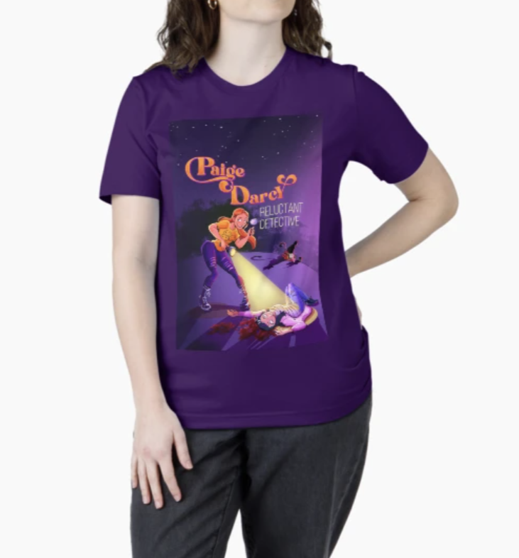 Paige Darcy T-Shirt - Purple